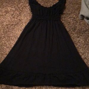 Black summer dress
